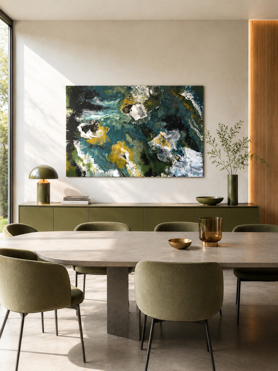Aperçu d'une œuvre abstraite de L'Atelier M.